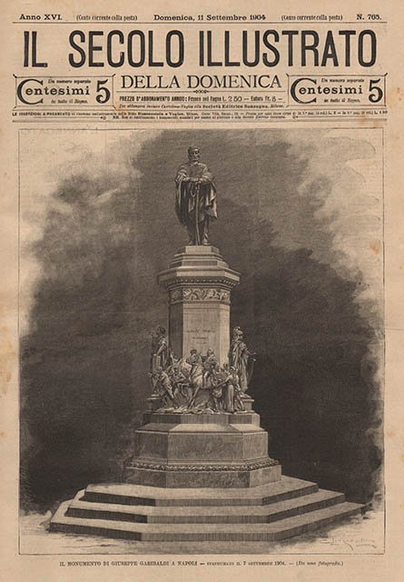 Il monumento a Giuseppe Garibaldi a Napoli - inaugurato il …