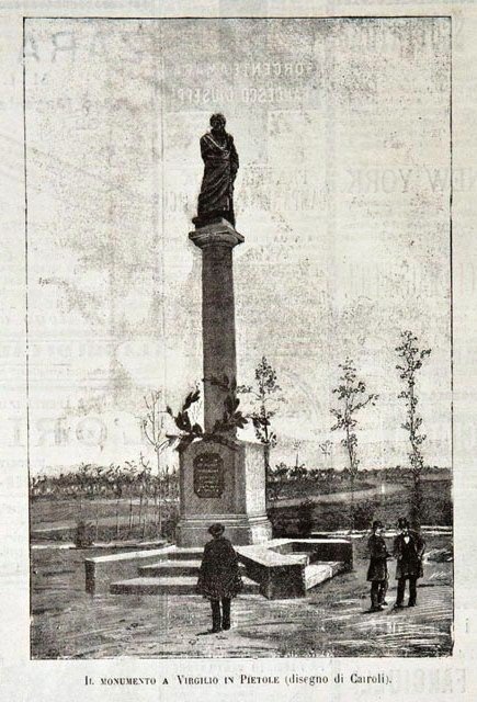 Il monumento a Virgilio in Pietole