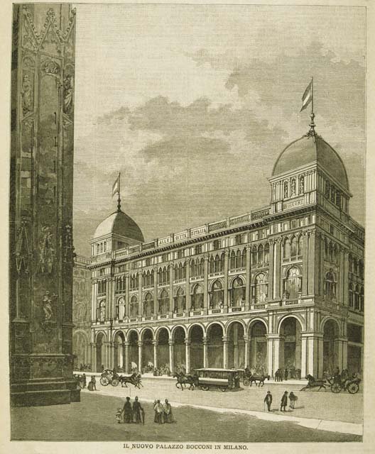 Il nuovo palazzo Bocconi in Milano