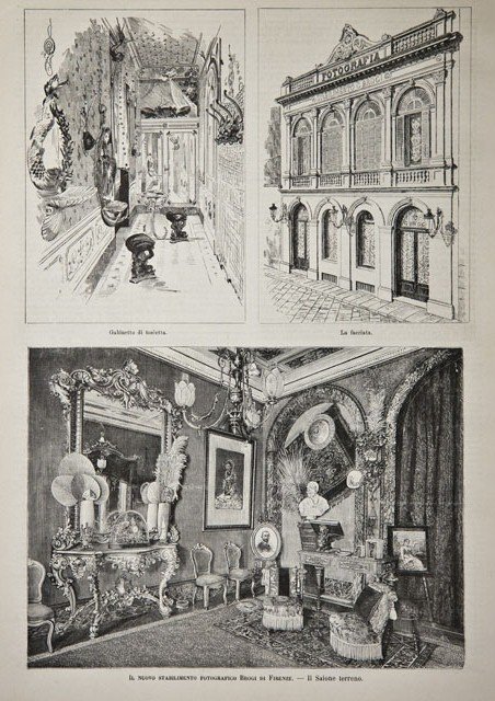 Il nuovo stabilimento fotografico Brogi di Firenze