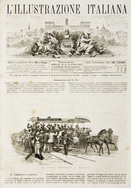 Il nuovo Tramway a Napoli