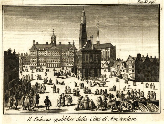 Il palazzo pubblico della Città di Amsterdam