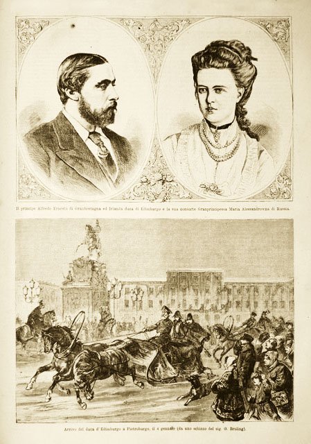 Il principe Alfredo Ernesto di Granbretagna ed Irlanda duca di …
