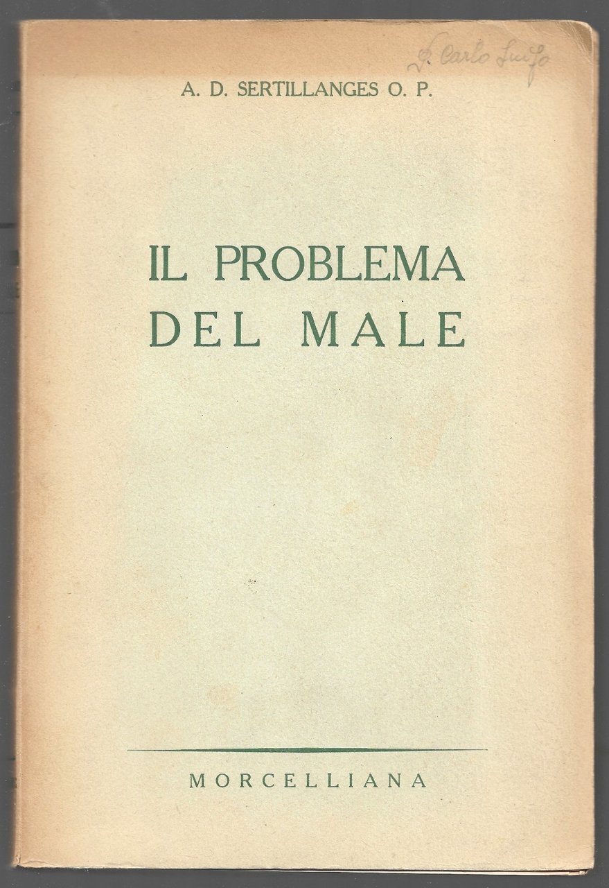 Il problema del male