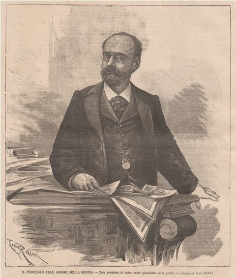 Il processo alle assise della Senna - Zola protesta di …