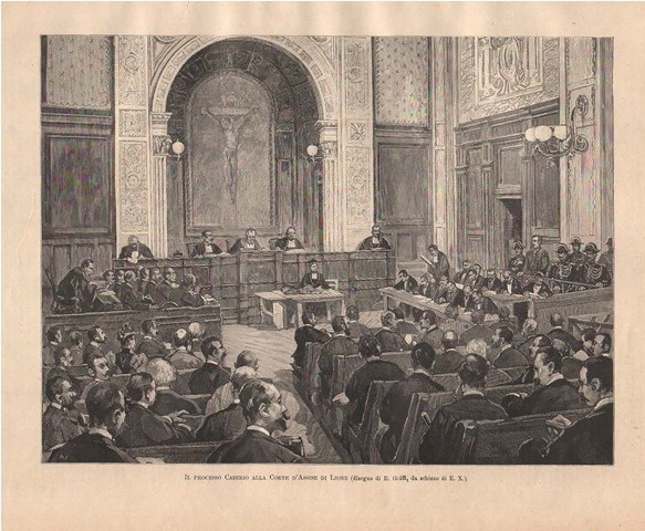 Il processo Caserio alla Corte d’Assise di Lione