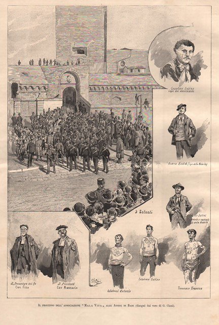 Il processo dell’associazione Mala Vita alle Assise di Bari