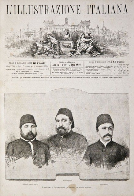 Il processo di Costantinopoli / Mahmud Damat-pascià / Midhat-pascià / …