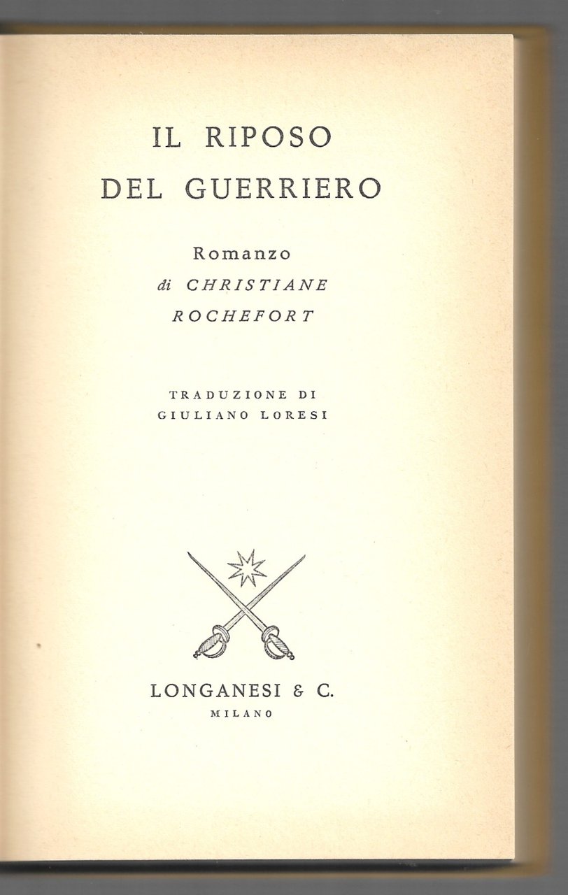 Il riposo del guerriero