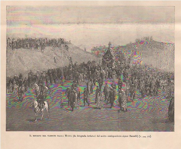 Il ritorno del tappeto dalla Mecca