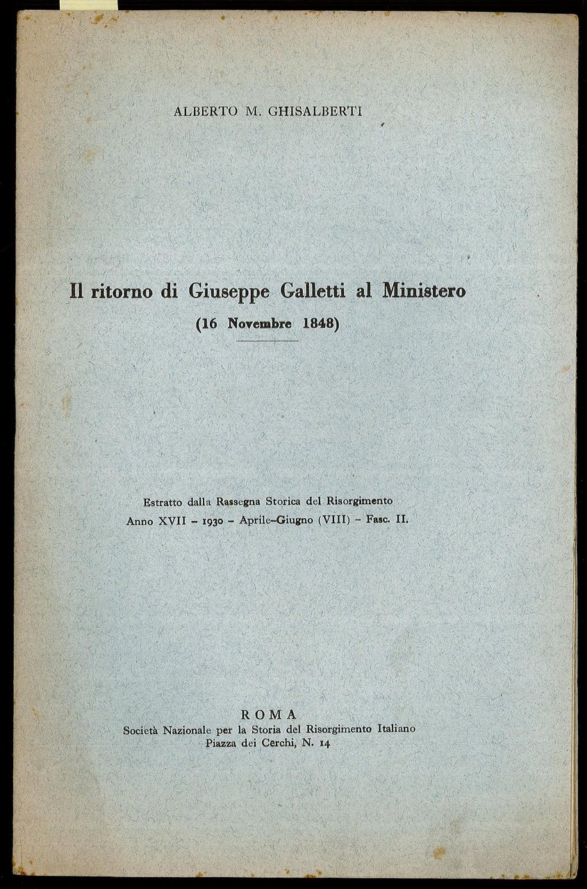 Il ritorno di Giuseppe Galletti al Ministero