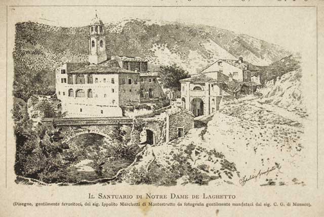 Il santuario di Notre Dame de Laghetto