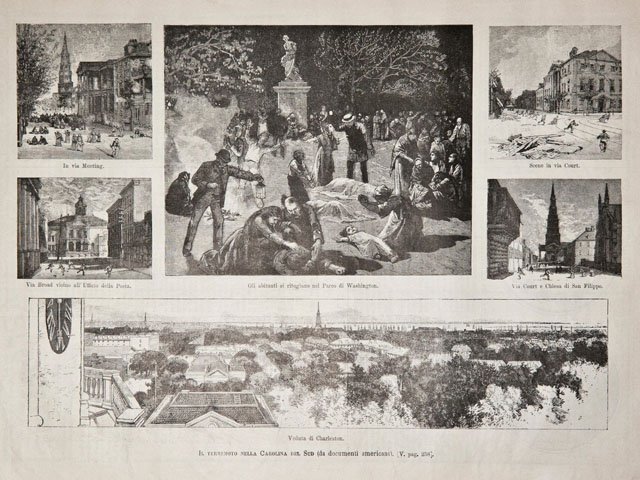 Il terremoto nella Carolina del Sud