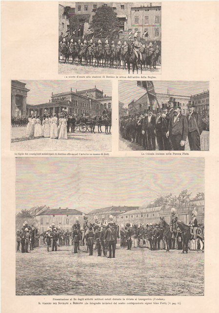 Il viaggio dei Sovrani a Berlino