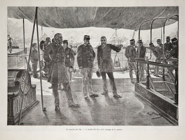 Il viaggio del Re / A bordo del Savoia