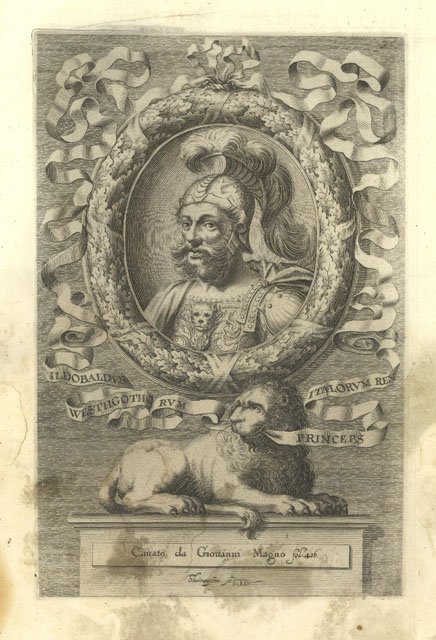 Ildobaldus Westgothorum princeps italorum rex