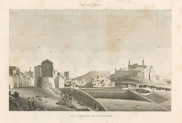 Ile de Gozo - Vue de Chateau et du Faubourg | Immagine principale