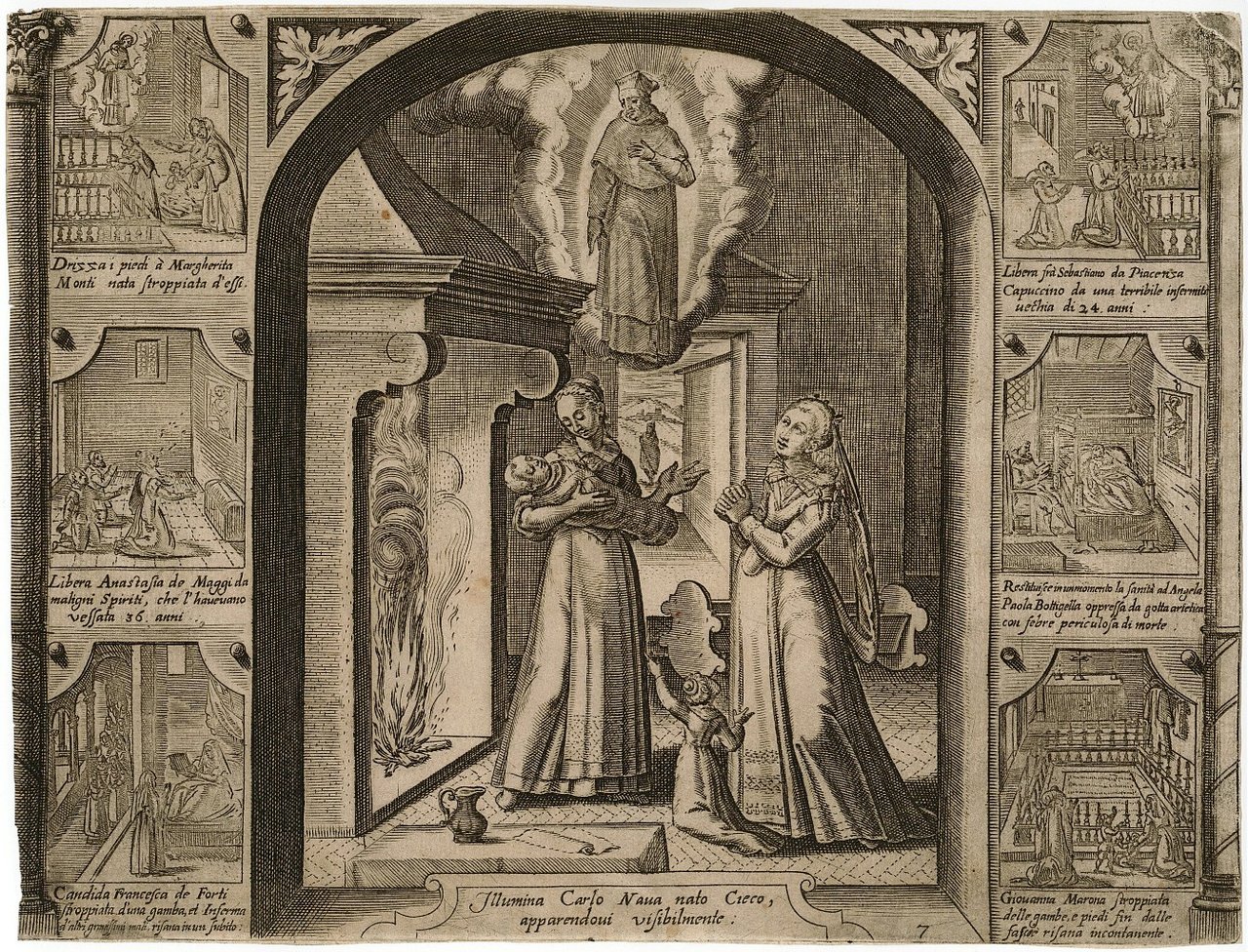 Illumina CarloNava, nato Cieco, apparendovi visibilmente