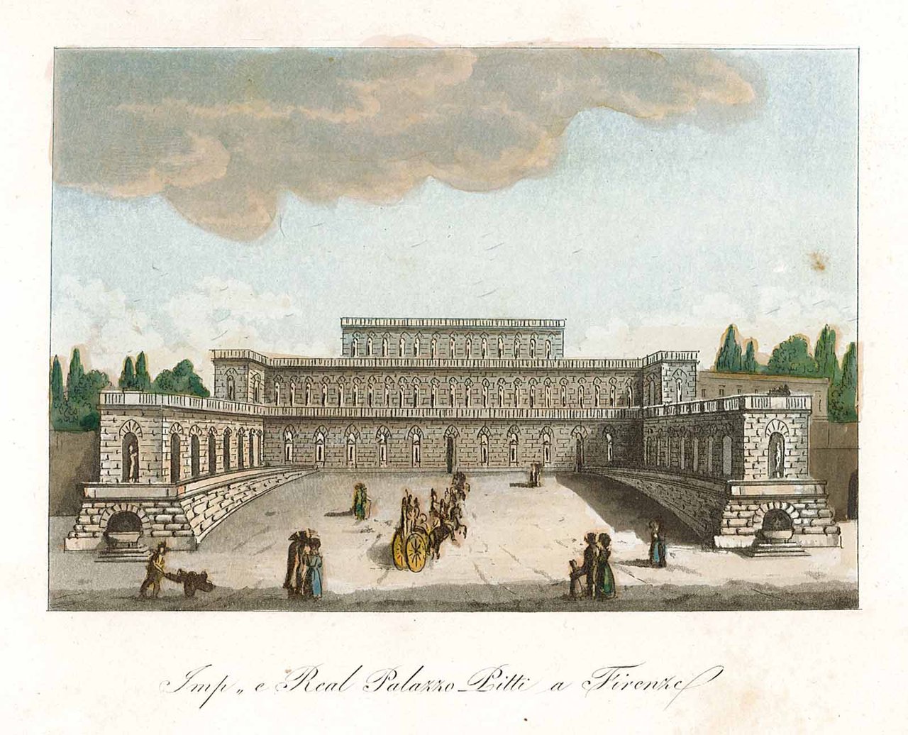 Imp. e Real Palazzo Pitti a Firenze
