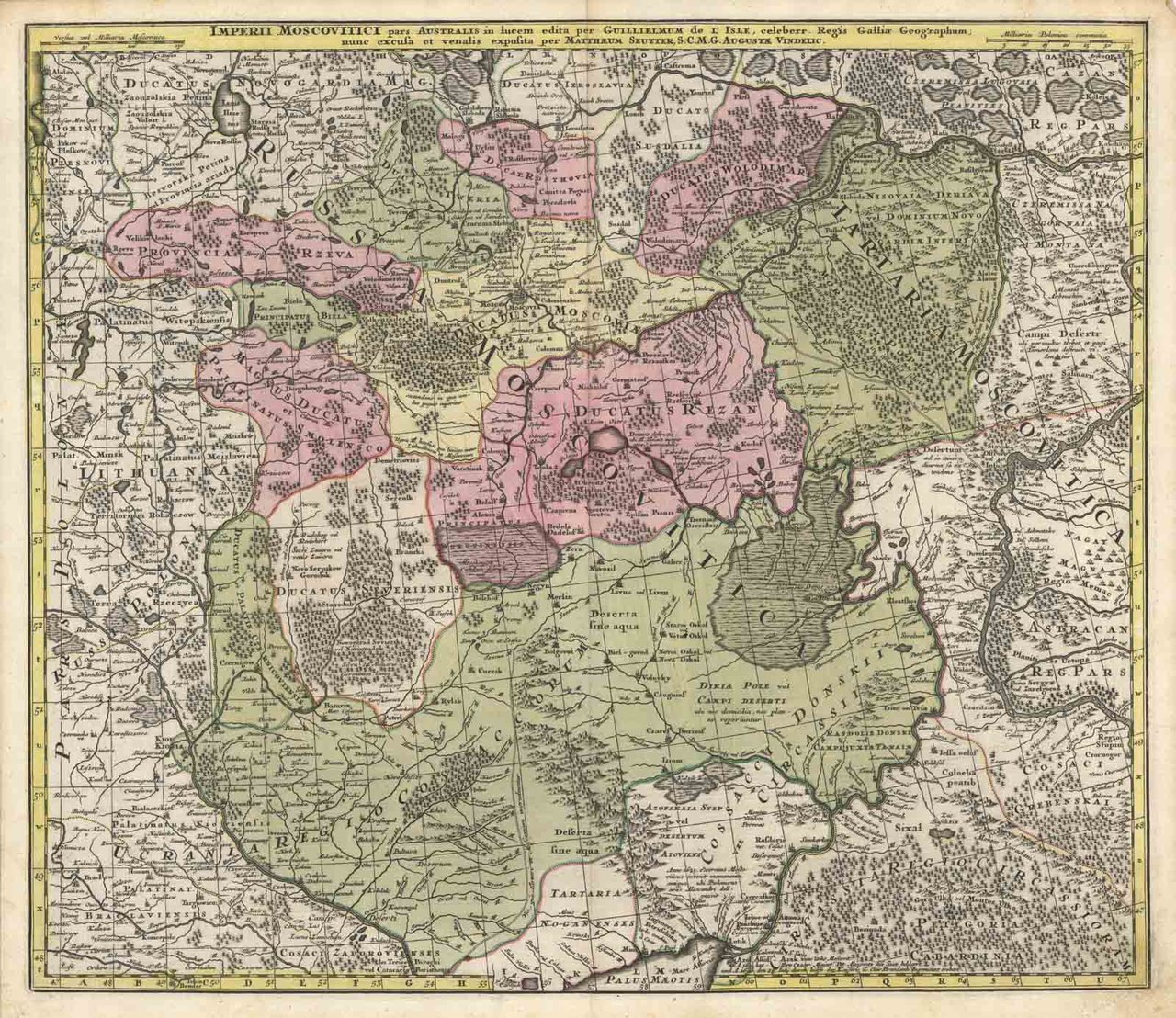 Imperii Moscovitici pars Australis in lucem edita.