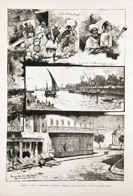 In Egitto / Dopo il bombardamento d’Alessandria