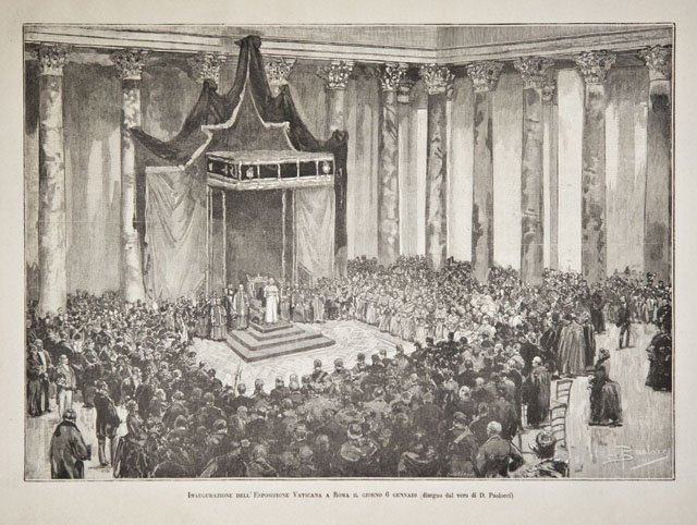 Inaugurazione dell’Esposizione Vaticana a Roma il giorno 6 gennaio