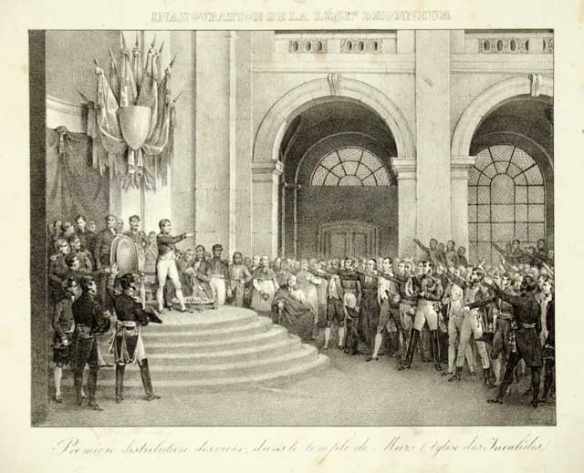 Inaugurazione della Legion d'Onore