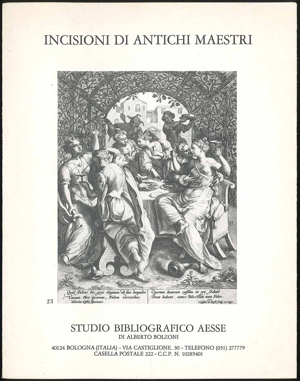 Incisioni di antichi maestri