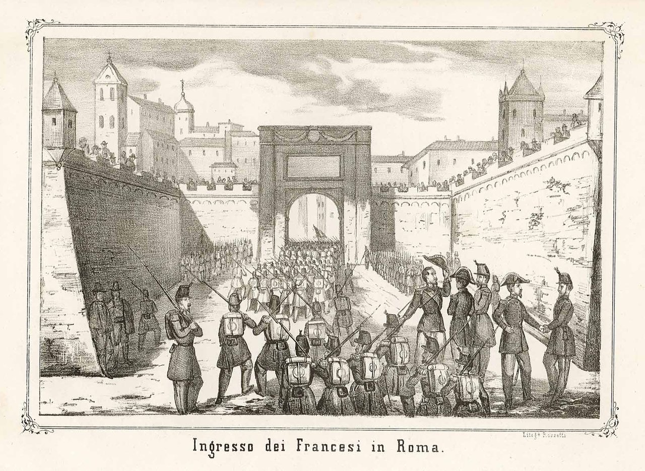Ingresso dei Francesi in Roma