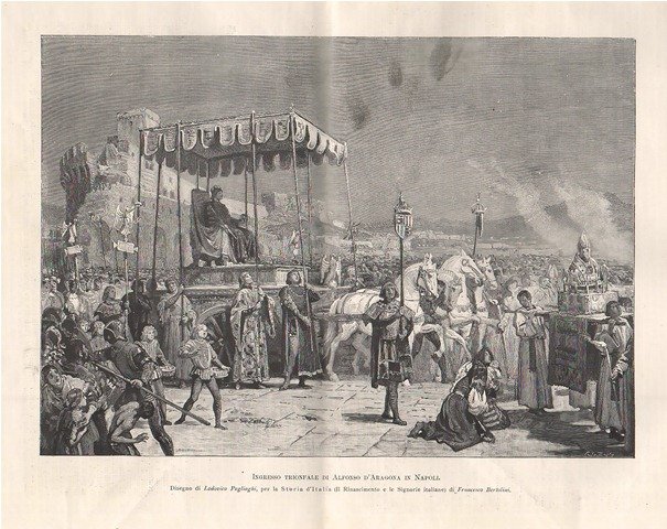 Ingresso trionfale di Alfonso d’Aragona in Napoli