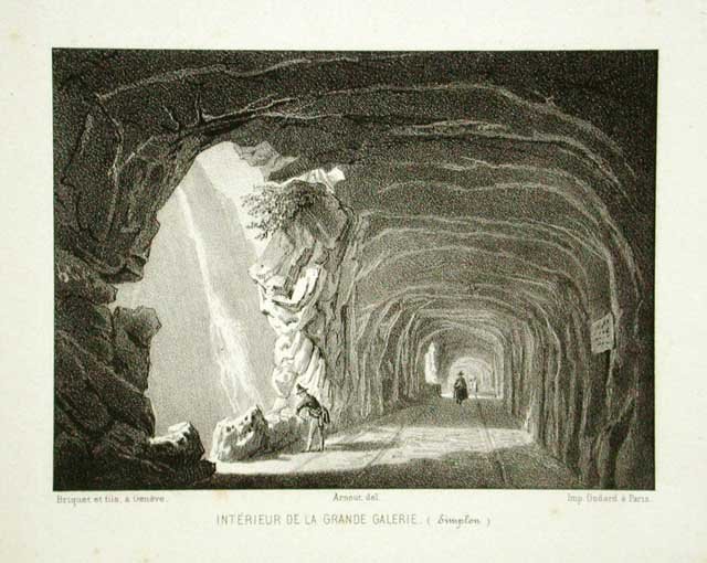 Interieur de la grande Galerie (Simplon) | Immagine principale