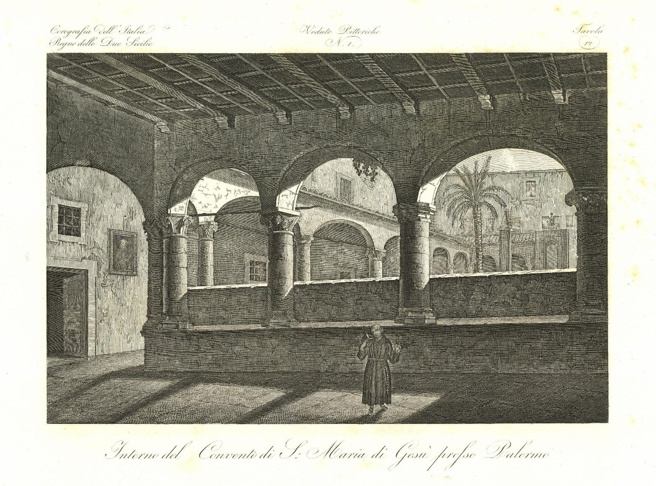 Interno del Convento di S. Maria di Gesù presso Palermo | Immagine principale