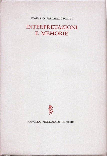 Interpretazioni e Memorie