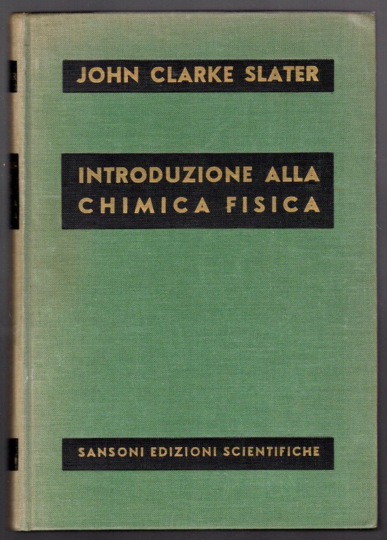 Introduzione alla chimica fisica