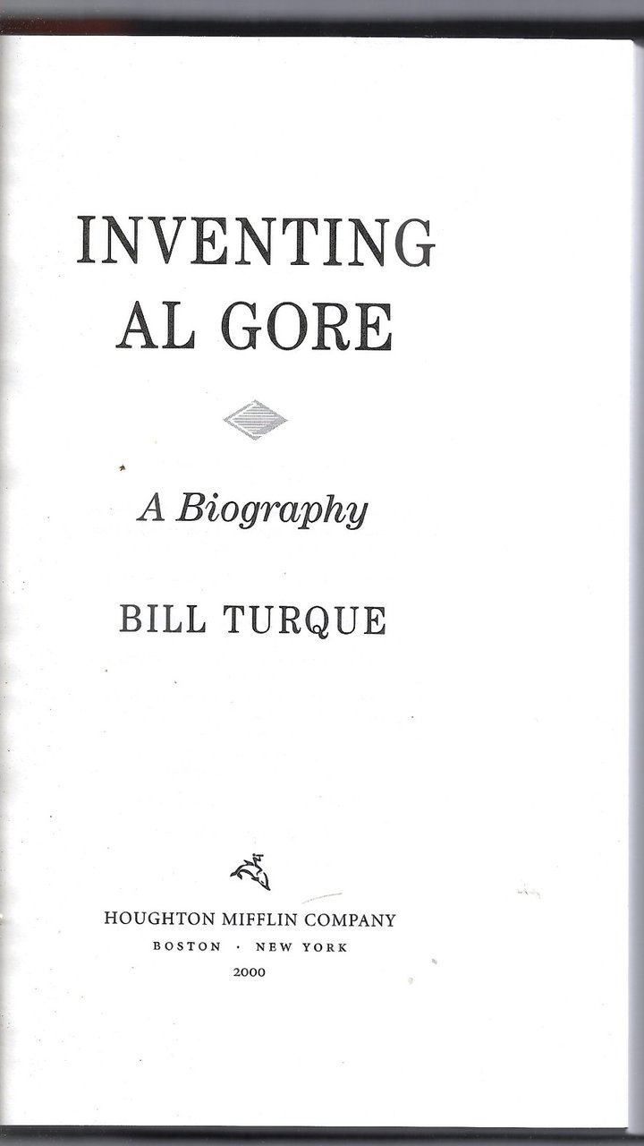 Inventing Al Gore