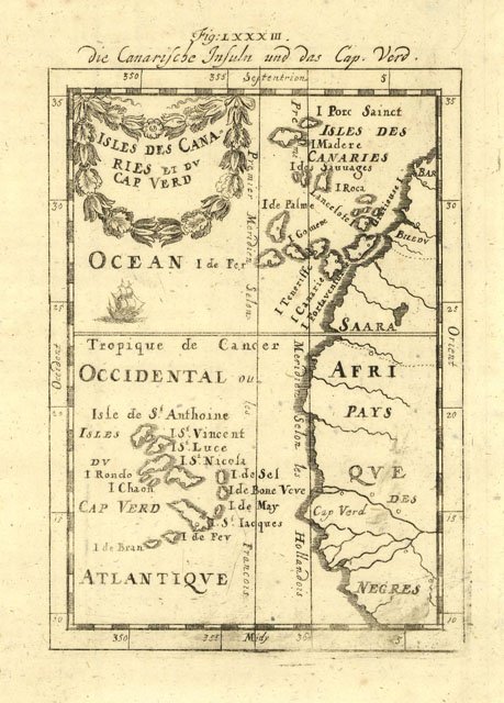 Isles des Canaries et du Cap Verd