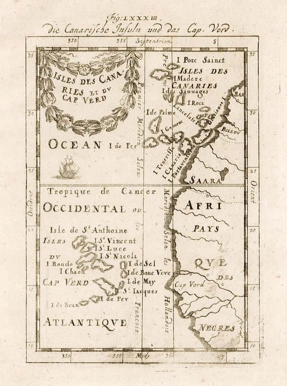 Isles des Canaries et du Cap Verd