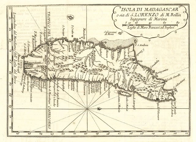 Isola di Madagascar o sia di S. Lorenzo . | Immagine principale