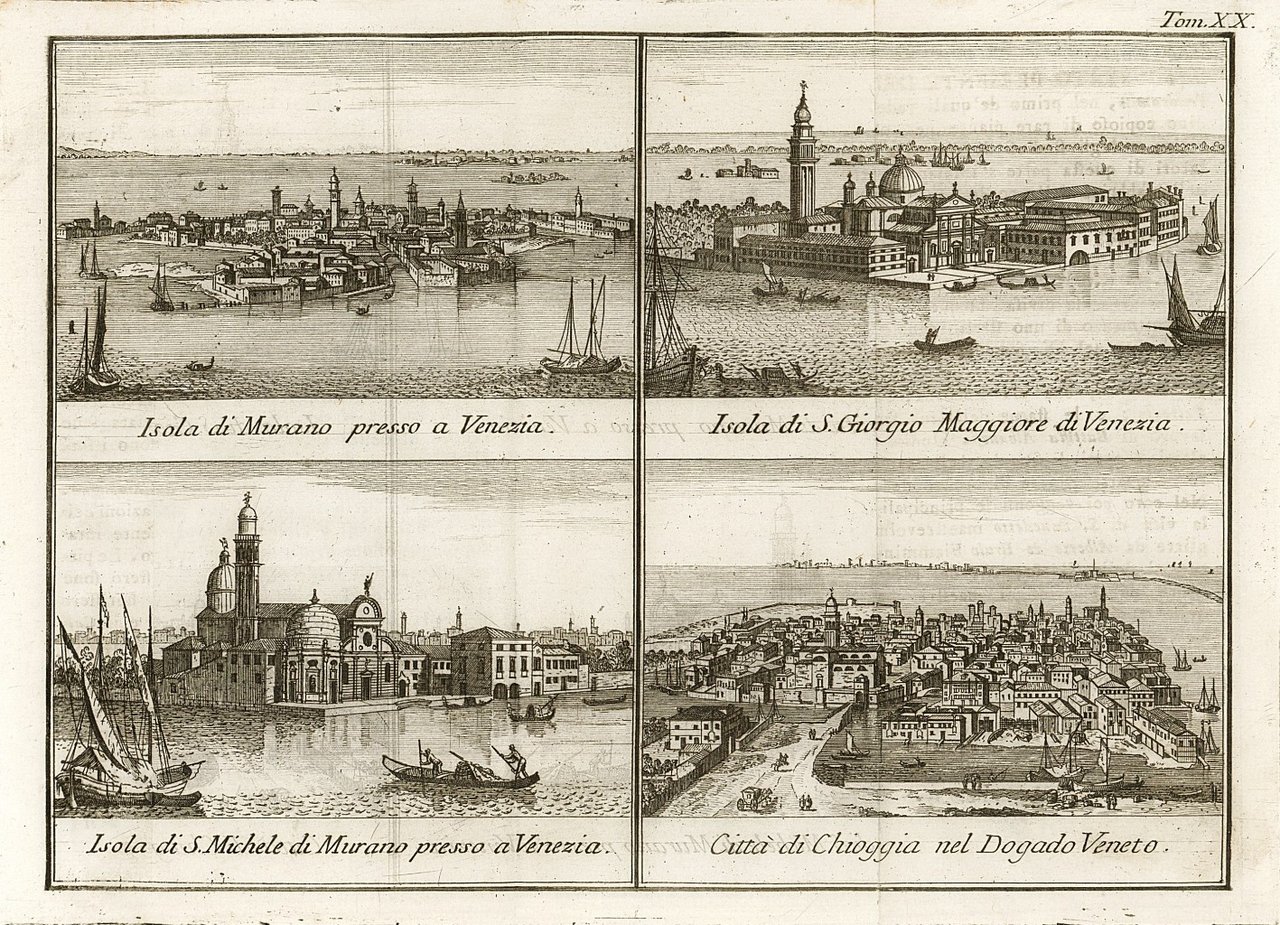 Isola di Murano . - Isola di S. Giorgio .- …