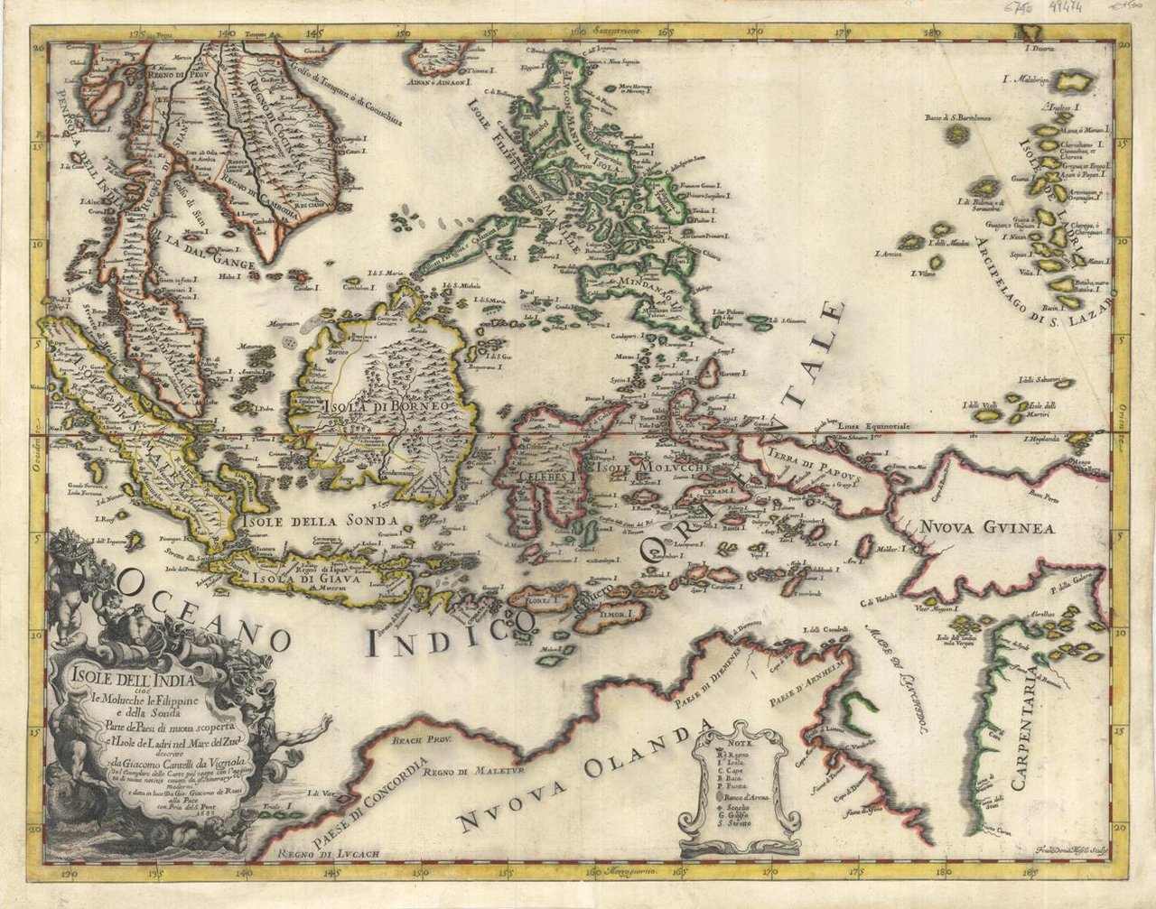 Isole dell'India cioe le Molucche, le Filippine e della Sonda …