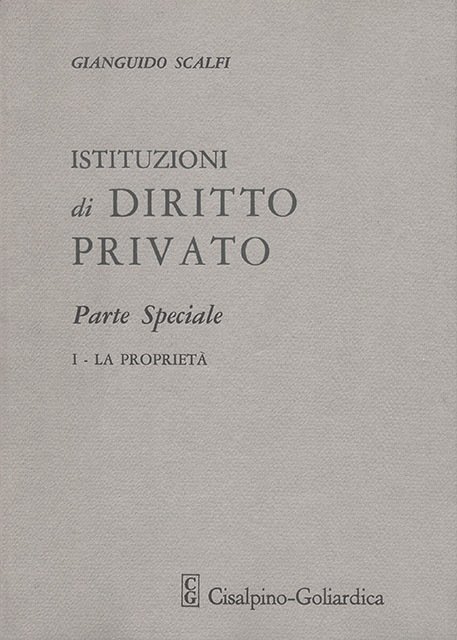 Istituzioni di Diritto Privato
