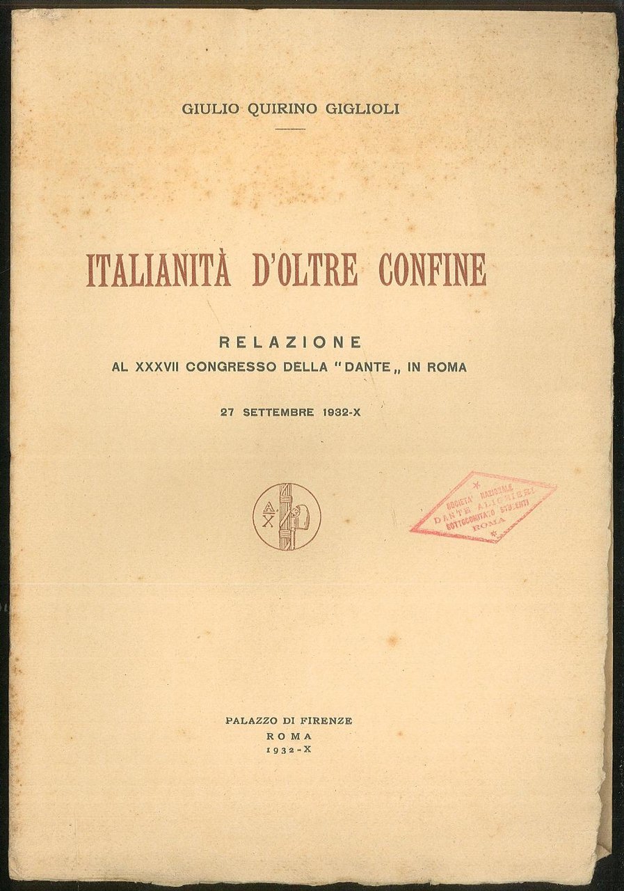 Italianità d'oltre confine