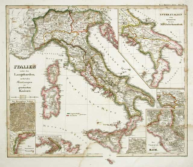Italien unter den Langobarden .