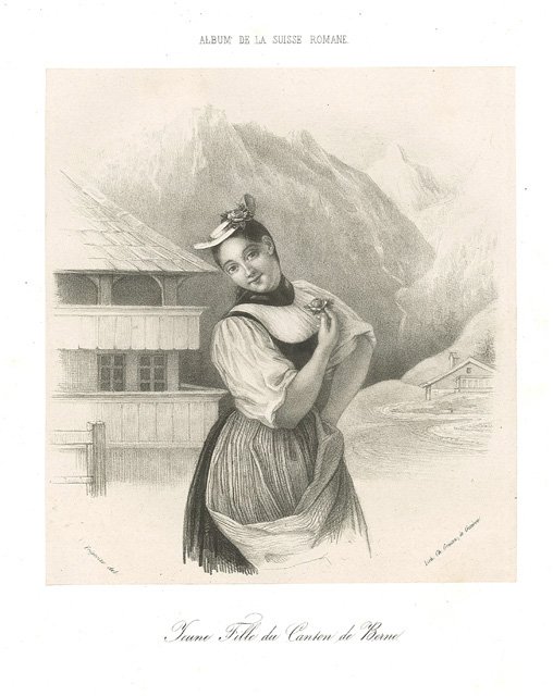 Jeune fille du Canton de Berne