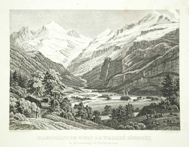 Kandersteg vers la Vallée d' Oeschi / .