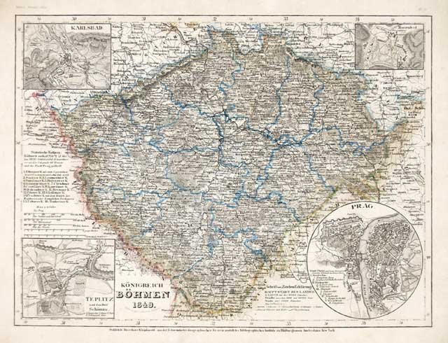 Konigreich Bohmen 1849