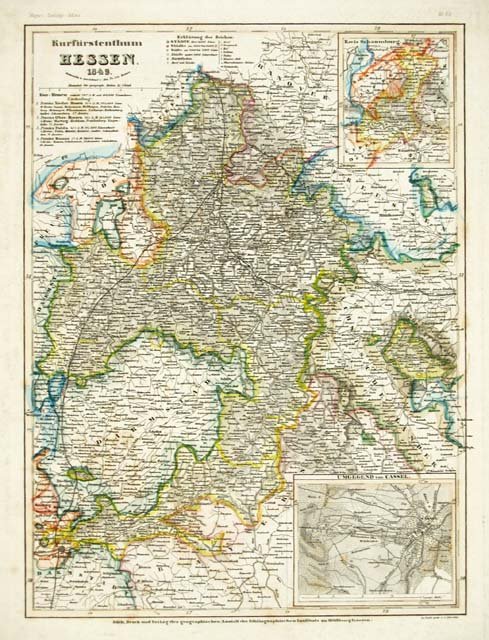 Kurfurstenthum Hessen 1849 | Immagine principale