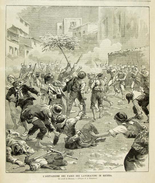 L'agitazione dei fasci del lavoratori in Sicilia - Gli eccidi …