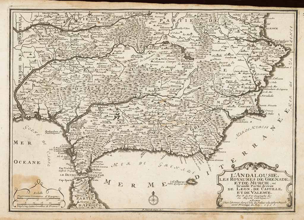 L'Andalousie les Royaumes de Grenade et de Murcie.