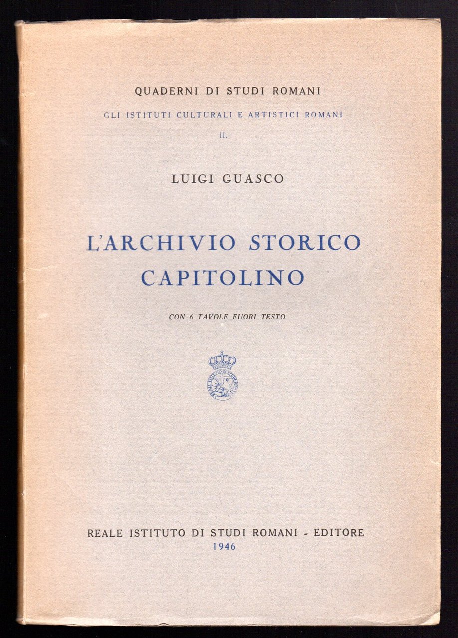 L'Archivio Storico Capitolino